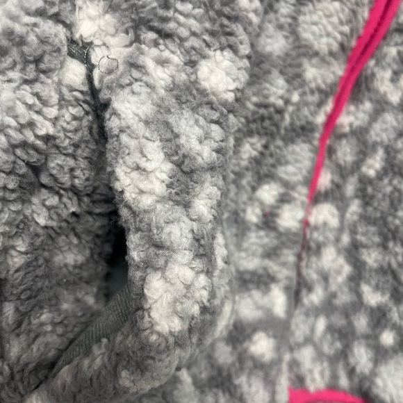 Eddie Bauer Girls Fuzzy Jacket L 14/16 - Picture 5 of 6